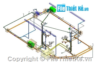 cấp thoát nước nhà phố,công trình nước,bản thiết kế nước,sơ đồ cấp thoát nước